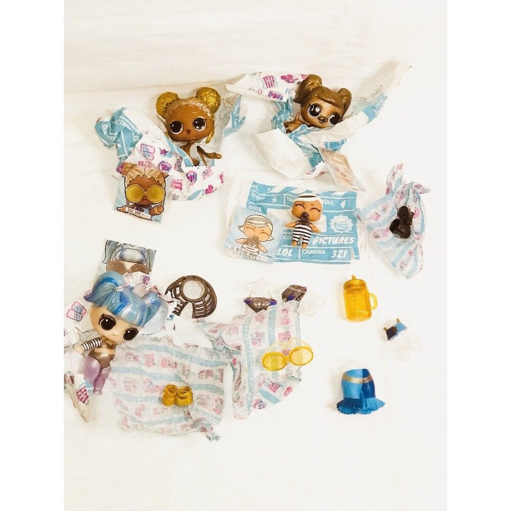 MGA LOL Surprise OMG Minis Movie Magic Studios: 3" Doll w/ Pet & Accessories LOT